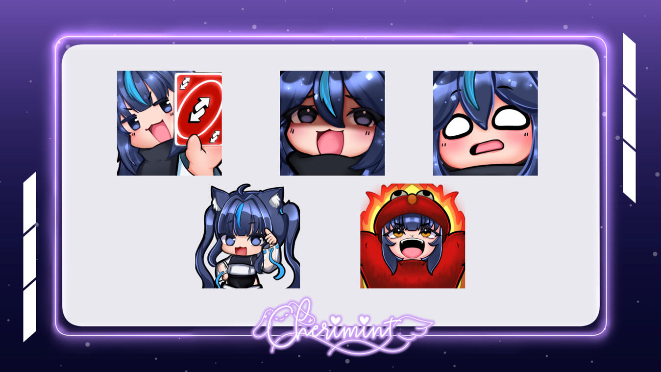 Cherimint Emotes